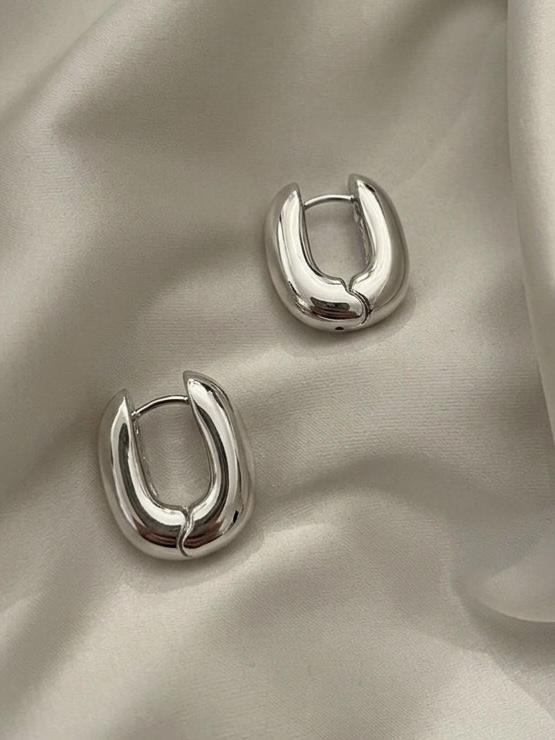 گوشواره مینیمال سیلور